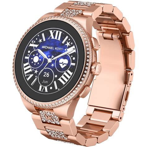 rose gold michael kors smartwatch women|michael kors access gen.